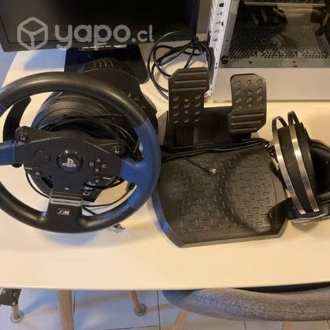 Juego Volante y Pedales Thrustmaster T80 PS