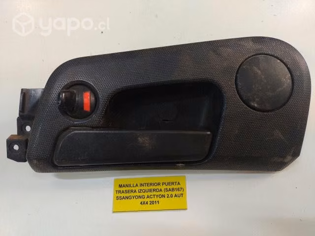 Manilla Interior Puerta Trasera Izq SSangyong Acty