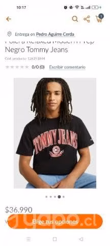 Polera Tommy hilfiger - Imagen 4