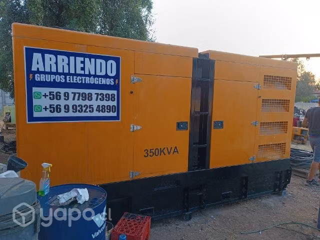 Arriendo de generadores