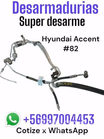 Cañería Hyundai accent desarmaduría