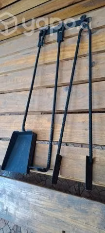 Set parrillero colgante para quinchos - Imagen 3