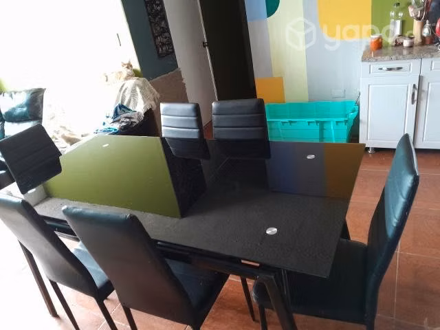 Juego comedor 6 sillas