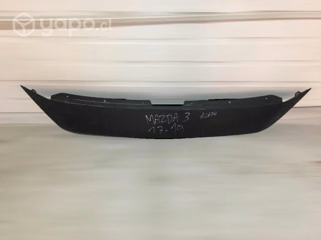 Moldura capot mazda 
