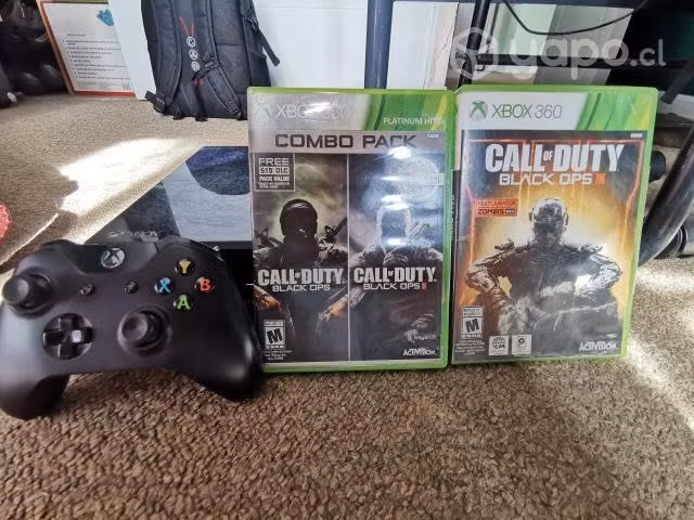 Xbox One Año 2016 + COD:Black Ops I, II y III