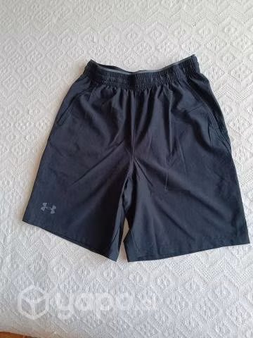 Short Under Amour Azul Marino Talla S nuevo
