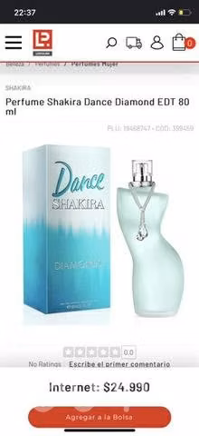 Perfume shakira dance diamond