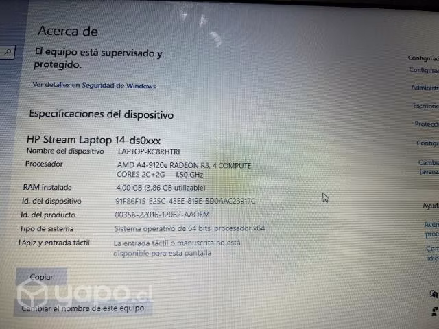 Notebook hp