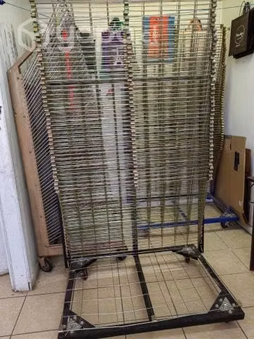Rack de secado de serigrafia