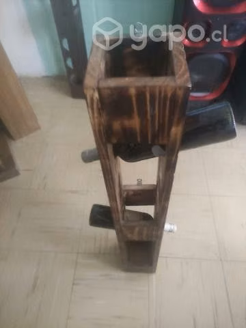 Porta vinos de madera - Imagen 4