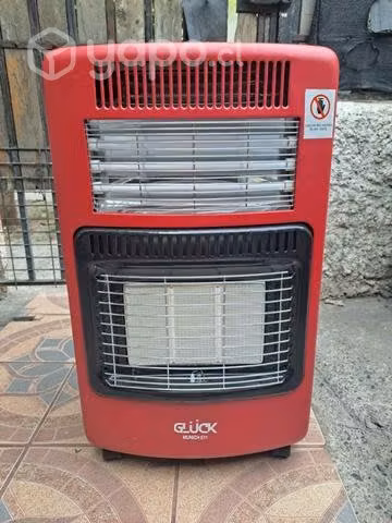 Estufa a gas roja modelo munich e11 glück