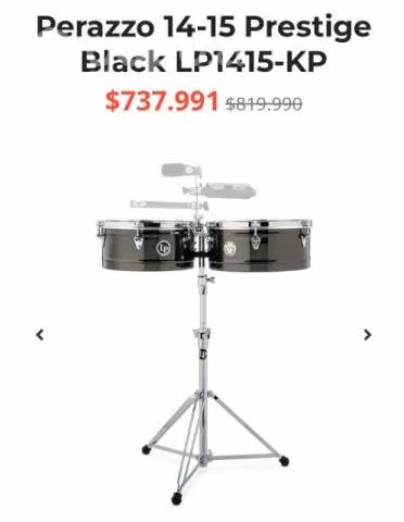 Timbaletas Karl Perazzo LP