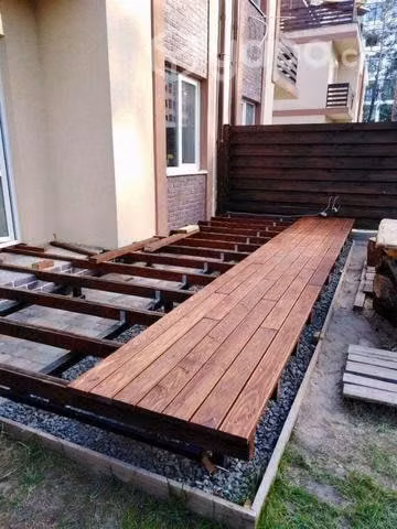Terraza,instalaciones puntos de luz y agua