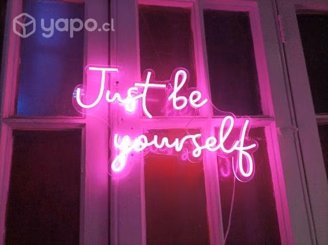 Luces Neon Just be Yourself