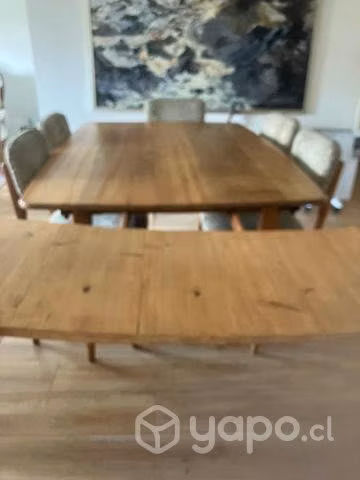 Comedor 6 sillas lingue mas Biffet - Imagen 2