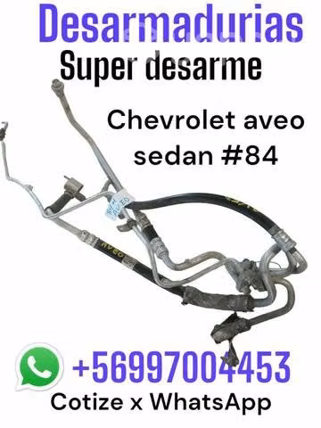 Cañería Chevrolet Aveo Sedán desarmaduría
