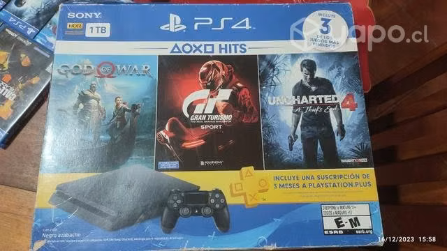 PS4 1TB, 1 Joystick más 5 juegos