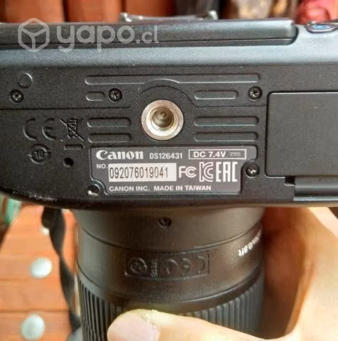 Camara Canon Rebel T5i + Lente Efs 18-55mm