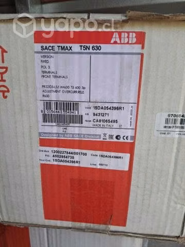Automatico t5n 630 abb 630a 36ka