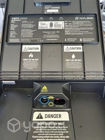Generador Yeti 1500x Goal Zero + Cargador