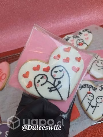 Galleta personalizada / regalo san valentin