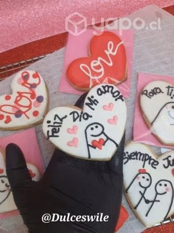 Galleta personalizada / regalo san valentin