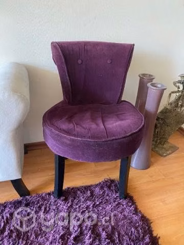 Silla morada Homy muy comoda