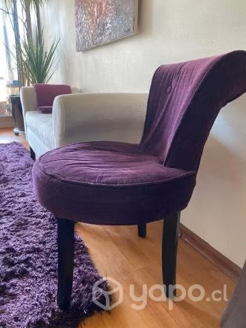 Silla morada Homy muy comoda