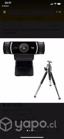 Cama webcam c922 pro HD stream - Imagen 2