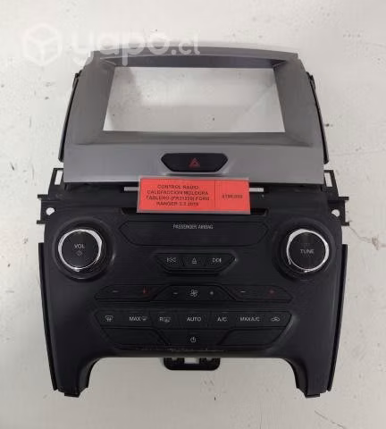 Control Radio Calef Moldura Tablero Ford Ranger