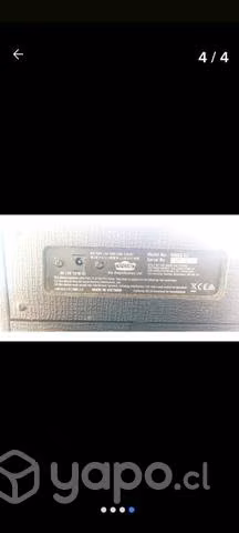 Amplificador Vox con efectos