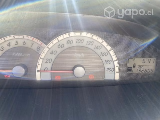 Toyoya yaris 2009 sedan