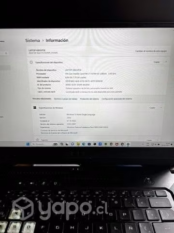 Notebook tufgamer dash f15