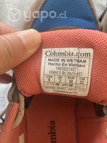 Zapatilla Columbia, original talla 36 - Imagen 3
