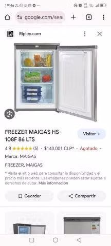 Frezeer vertical marca maigas
