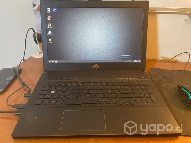 Notebook gamer asus gm501 y otros