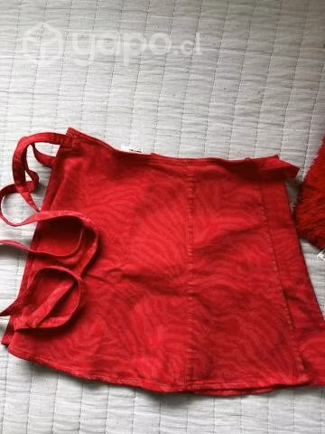 Falda tipo pareo bimba y lola