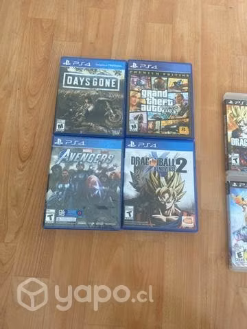 Juegos PS3, PS4 y Swicht