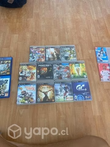 Juegos PS3, PS4 y Swicht