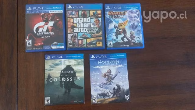 PlayStation4 + 5 Juegos | 1 control