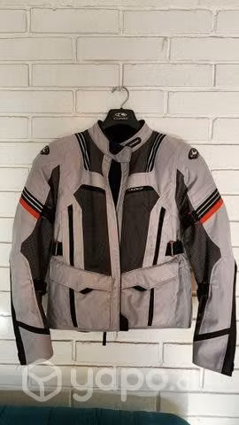 Chaqueta moto mujer con cortaviento Clover - Imagen 2