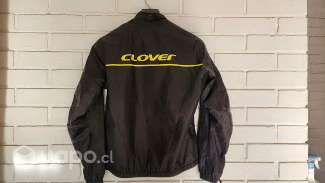 Chaqueta moto mujer con cortaviento Clover - Imagen 5