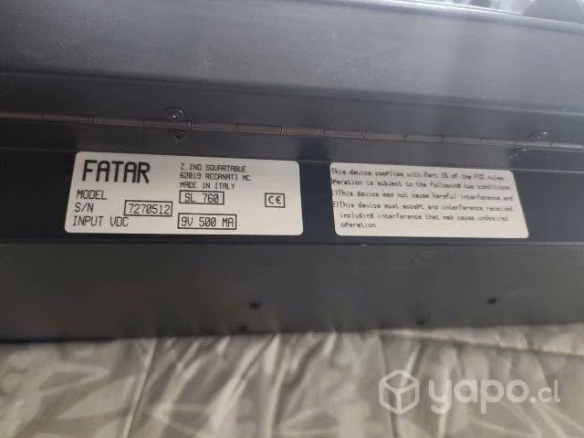 Controlador midi FATAR 76 teclas + Interfaz Audio