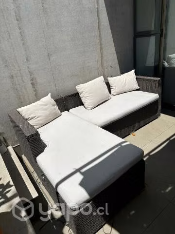 Sillon seccional de terraza