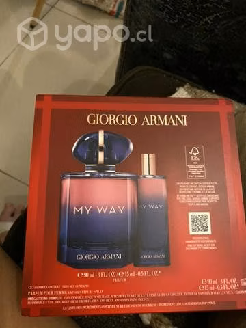 Set de perfume Giorgio Armani My Way"
