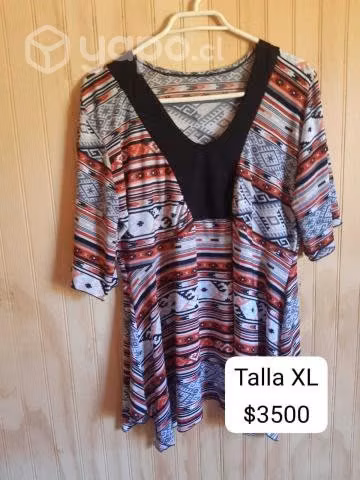 Polera semiformal talla grande