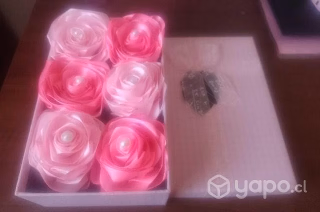 Cajas de rosas de satin - Imagen 2