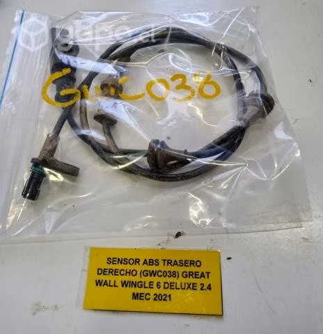Sensor ABS Trasero Derecho (GWC038) Great Wall Wi
