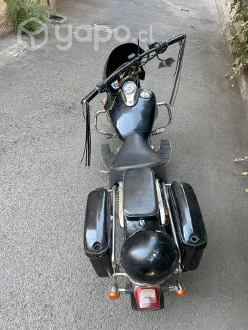 Keeway Dorado 2018 con accesorios