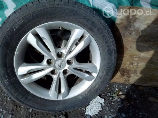 2 Llantas Hyundai 225 / 60 R17